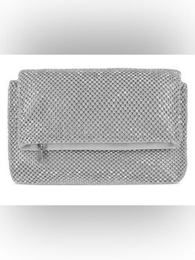 I.N.C. International Concepts Averry Mesh Crystal Crossbody